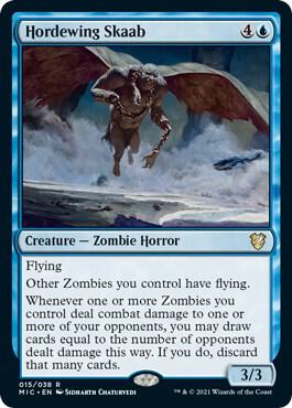 Hordewing Skaab 15 card from Commander: Innistrad: Midnight Hunt