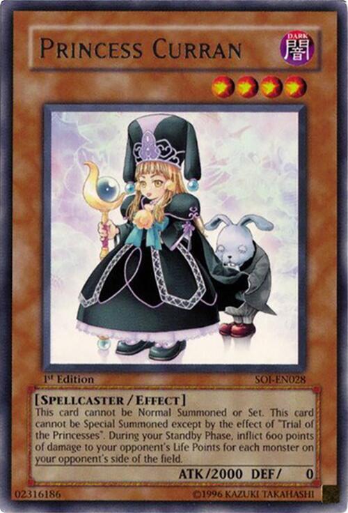 Princess Curran SOI-EN028 card from Shadow of Infinity