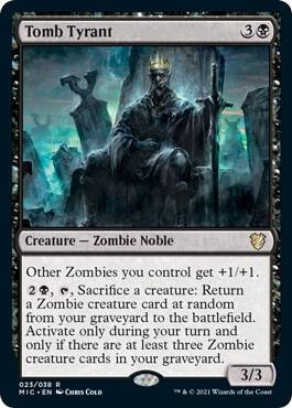 Tomb Tyrant 23 card from Commander: Innistrad: Midnight Hunt