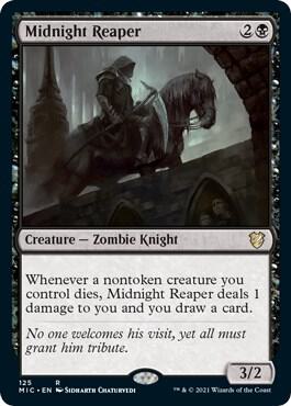 Midnight Reaper 125 card from Commander: Innistrad: Midnight Hunt