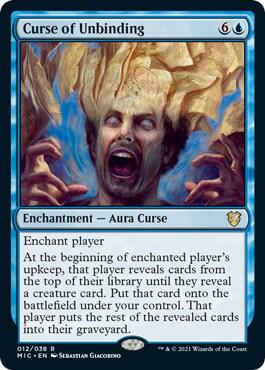 Curse of Unbinding 12 card from Commander: Innistrad: Midnight Hunt