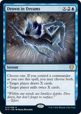 Drown in Dreams 13 card from Commander: Innistrad: Midnight Hunt