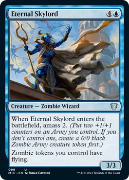 Eternal Skylord 99 card from Commander: Innistrad: Midnight Hunt