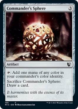 Commander's Sphere 159 card from Commander: Innistrad: Midnight Hunt
