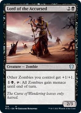 Lord of the Accursed 124 card from Commander: Innistrad: Midnight Hunt