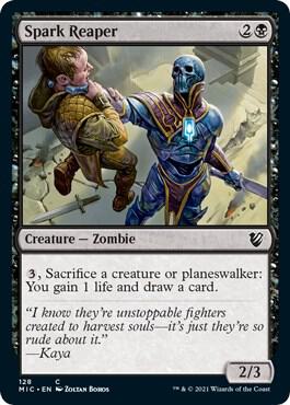 Spark Reaper 128 card from Commander: Innistrad: Midnight Hunt