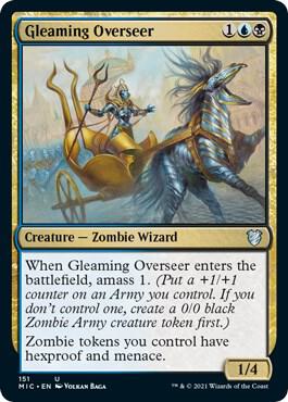 Gleaming Overseer 151 card from Commander: Innistrad: Midnight Hunt