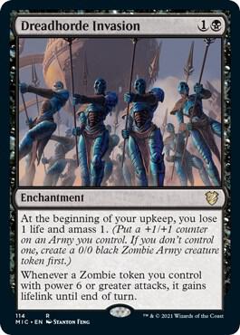 Dreadhorde Invasion 114 card from Commander: Innistrad: Midnight Hunt