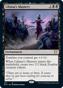 Liliana's Mastery 123 card from Commander: Innistrad: Midnight Hunt