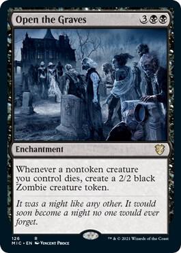 Open the Graves 126 card from Commander: Innistrad: Midnight Hunt