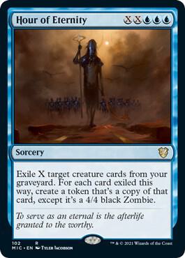 Hour of Eternity 102 card from Commander: Innistrad: Midnight Hunt