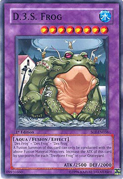 D.3.S. Frog SOI-EN036 card from Shadow of Infinity