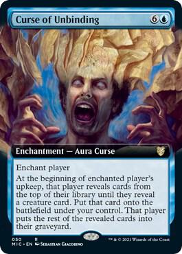 Curse of Unbinding (Extended Art) 50 card from Commander: Innistrad: Midnight Hunt