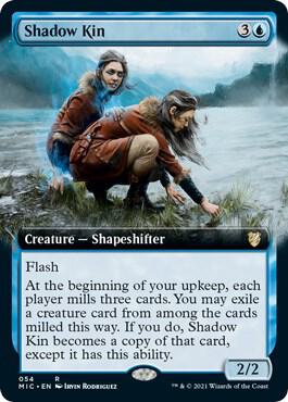 Shadow Kin (Extended Art) 54 card from Commander: Innistrad: Midnight Hunt