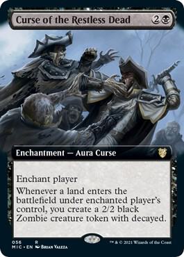 Curse of the Restless Dead (Extended Art) 56 card from Commander: Innistrad: Midnight Hunt