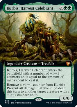 Kurbis, Harvest Celebrant (Extended Art) 65 card from Commander: Innistrad: Midnight Hunt