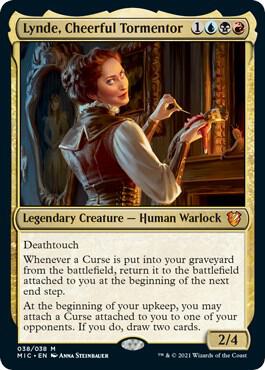 Lynde, Cheerful Tormentor 38 card from Commander: Innistrad: Midnight Hunt