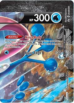 Greninja V-UNION SWSH156 card from SWSH: Sword & Shield Promo Cards