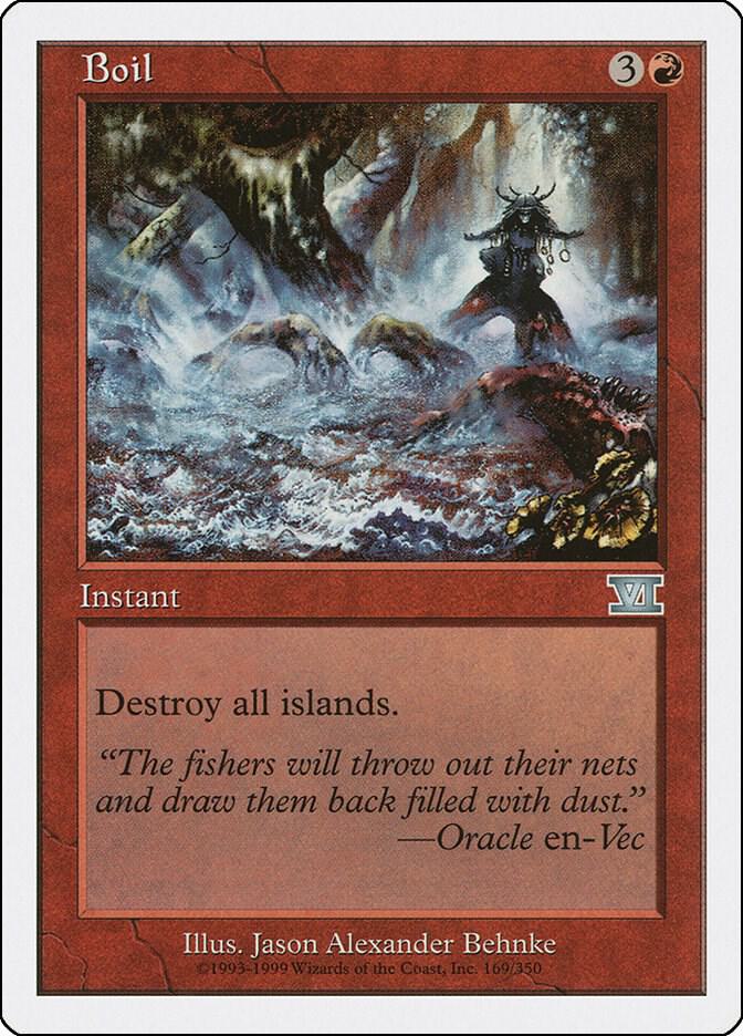 Boil 169 card from Classic Sixth Edition
