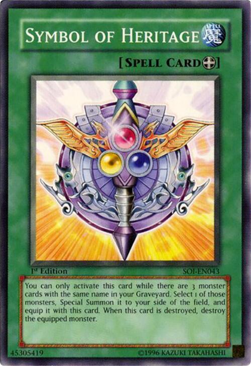 Symbol of Heritage SOI-EN043 card from Shadow of Infinity