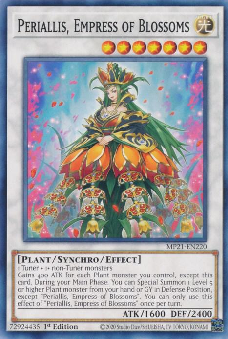Periallis, Empress of Blossoms MP21-EN220 card from 2021 Tin of Ancient Battles