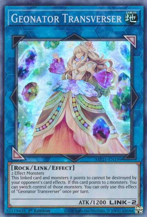 Geonator Transverser MP21-EN199 card from 2021 Tin of Ancient Battles