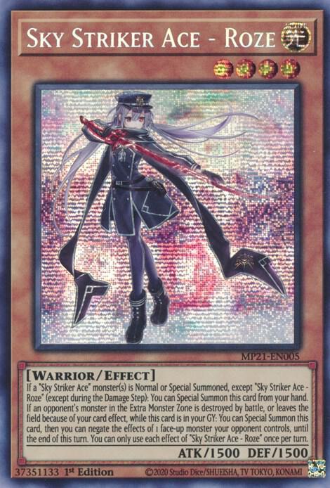 Sky Striker Ace - Roze MP21-EN005 card from 2021 Tin of Ancient Battles