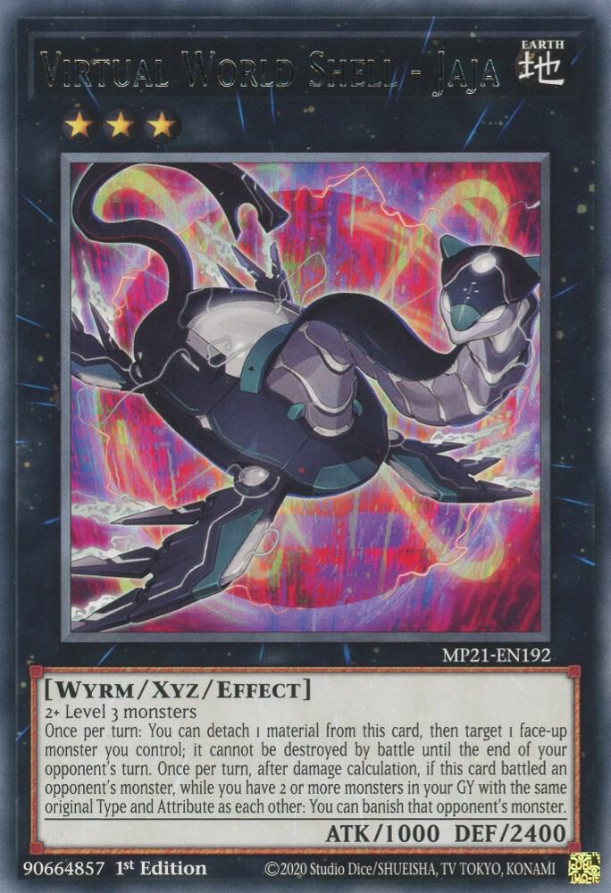 Virtual World Shell - Jaja MP21-EN192 card from 2021 Tin of Ancient Battles