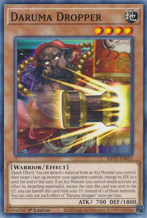 Daruma Dropper MP21-EN011 card from 2021 Tin of Ancient Battles