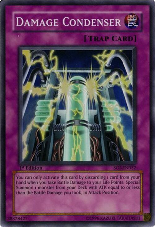 Damage Condenser SOI-EN052 card from Shadow of Infinity