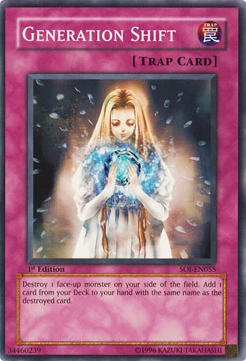 Generation Shift SOI-EN055 card from Shadow of Infinity