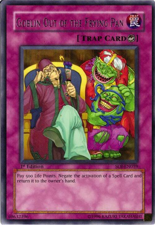 Goblin Out of the Frying Pan SOI-EN059 card from Shadow of Infinity