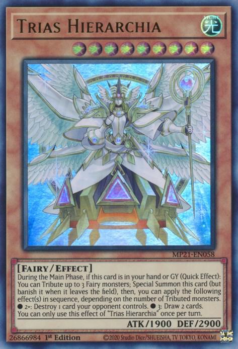 Trias Hierarchia MP21-EN058 card from 2021 Tin of Ancient Battles