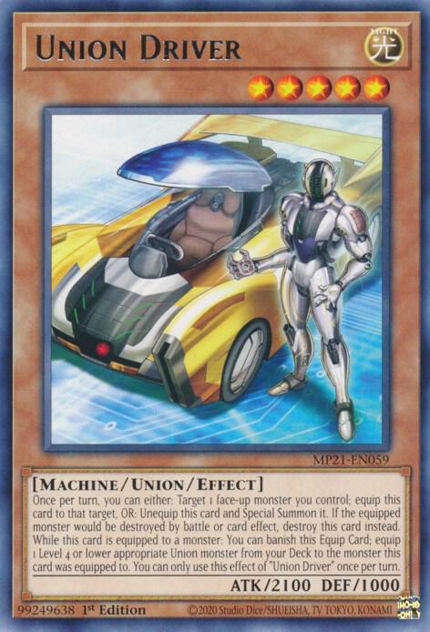 Union Driver MP21-EN059 card from 2021 Tin of Ancient Battles