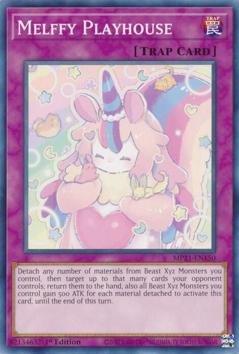Melffy Playhouse MP21-EN150 card from 2021 Tin of Ancient Battles