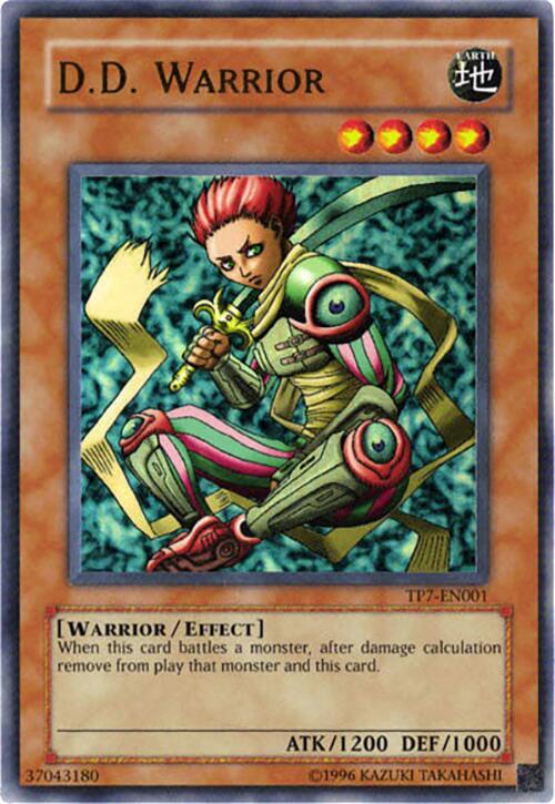 D.D. Warrior TP7-EN001 card from Tournament Pack 7