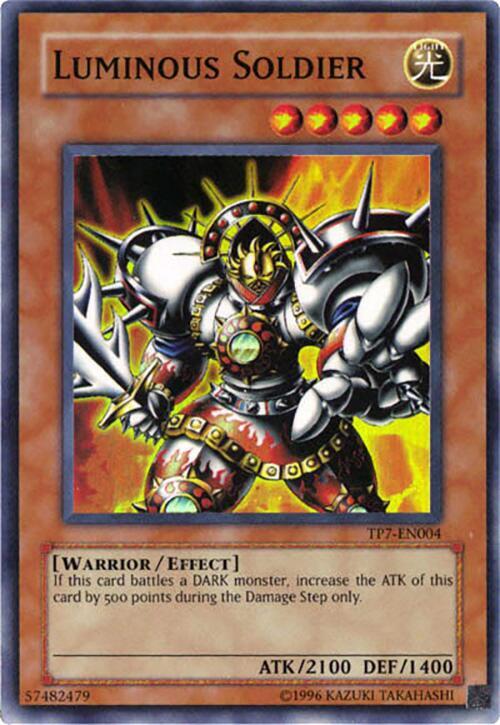 Luminous Soldier TP7-EN004 card from Tournament Pack 7