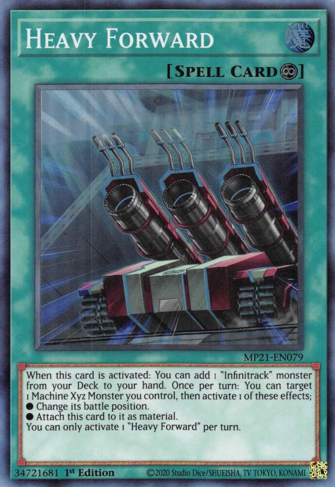 Heavy Forward MP21-EN079 card from 2021 Tin of Ancient Battles