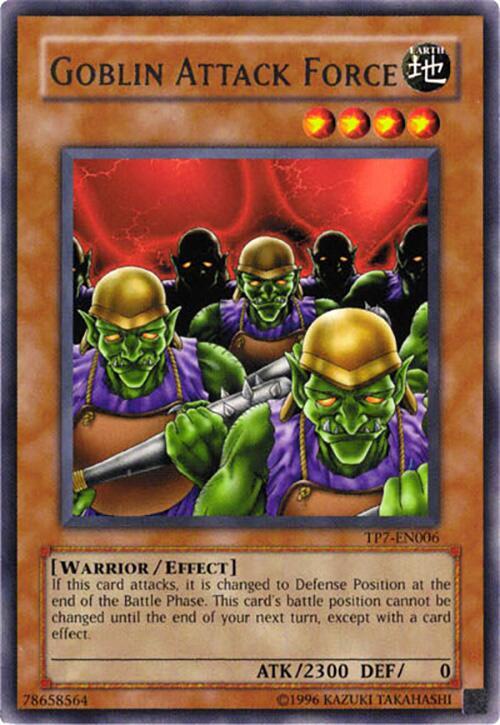 Goblin Attack Force TP7-EN006 card from Tournament Pack 7