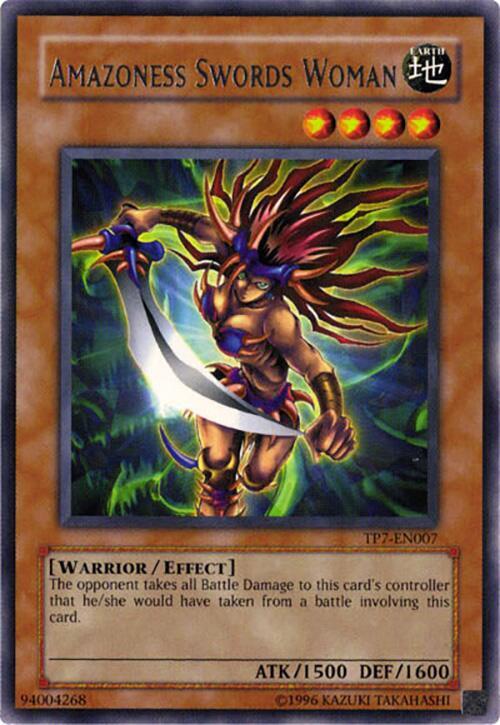 Amazoness Swords Woman TP7-EN007 card from Tournament Pack 7