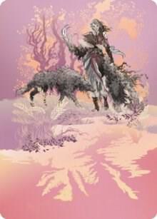 Arlinn, the Pack's Hope Art Card (03/81) 3 card from Art Series: Innistrad: Midnight Hunt