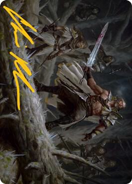 Tovolar, Dire Overlord Art Card (05/81) (Gold-Stamped Signature) 5 card from Art Series: Innistrad: Midnight Hunt