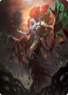 Wrenn and Seven Art Card 9 card from Art Series: Innistrad: Midnight Hunt