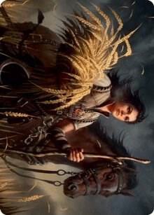 Ambitious Farmhand Art Card 11 card from Art Series: Innistrad: Midnight Hunt