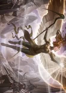 Sigarda's Splendor Art Card 19 card from Art Series: Innistrad: Midnight Hunt