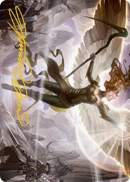 Sigarda's Splendor Art Card (Gold-Stamped Signature) 19 card from Art Series: Innistrad: Midnight Hunt