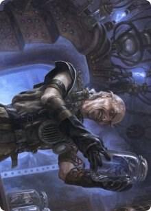 Delver of Secrets Art Card 21 card from Art Series: Innistrad: Midnight Hunt