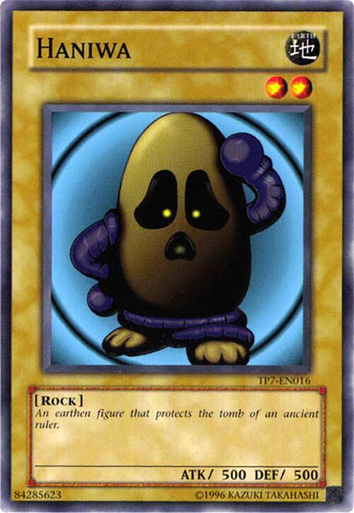 Haniwa TP7-EN016 card from Tournament Pack 7