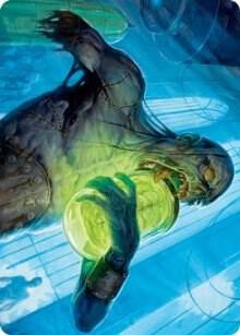 Larder Zombie Art Card 24 card from Art Series: Innistrad: Midnight Hunt
