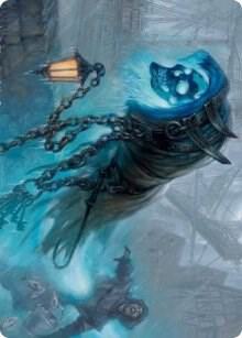 Nebelgast Intruder Art Card 27 card from Art Series: Innistrad: Midnight Hunt